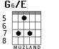 G6/E для гитары - вариант 6