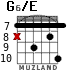 G6/E для гитары - вариант 8