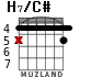 H7/C# для гитары