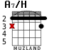 A7/H для гитары