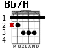 Bb/H для гитары - вариант 3