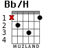 Bb/H для гитары - вариант 1