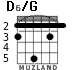 D6/G для гитары - вариант 4