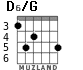 D6/G для гитары - вариант 5