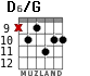 D6/G для гитары - вариант 7