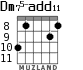 Dm75-add11 для гитары - вариант 2