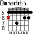 Dm7add13-