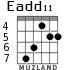 Eadd11 для гитары - вариант 7
