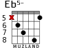Eb5- для гитары - вариант 4