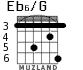 Eb6/G для гитары - вариант 2