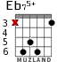 Eb75+ для гитары - вариант 2