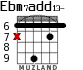 Ebm7add13- для гитары - вариант 2