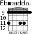 Ebm7add13- для гитары - вариант 3
