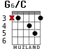 G6/C для гитары - вариант 2