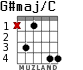 G#maj/C для гитары - вариант 2