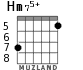 Hm75+ для гитары - вариант 3