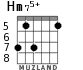 Hm75+ для гитары - вариант 5