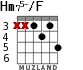 Hm75-/F для гитары - вариант 4