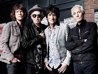 The Rolling Stones записались в парижской студии