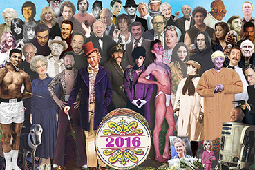 Умершие в 2016 году звезды попали на обложку альбома The Beatles