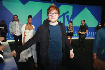 Эд Ширан стал музыкантом года по версии MTV Video Music Awards