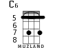 C6 для укулеле - вариант 7