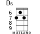 D6 для укулеле - вариант 4