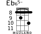 Eb65- для укулеле - вариант 6