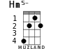 Hm5- для укулеле - вариант 2